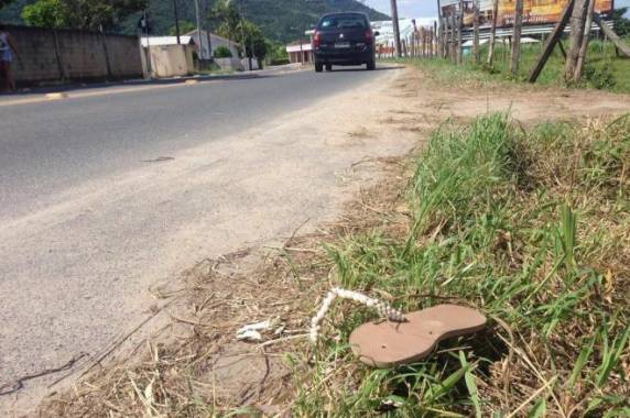 Trecho da rodovia onde o atropelamento aconteceu não tem acostamento