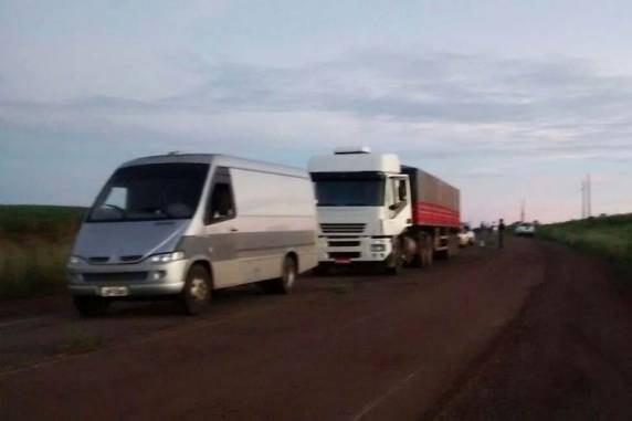 ERS 168 bloqueada entre São Luiz Gonzaga e Bossoroca - foto 3