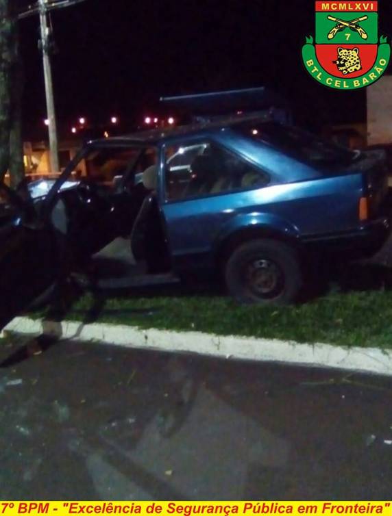 Brigada Militar constata embriaguez em jovem que sofreu acidente em Três Passos - foto 3