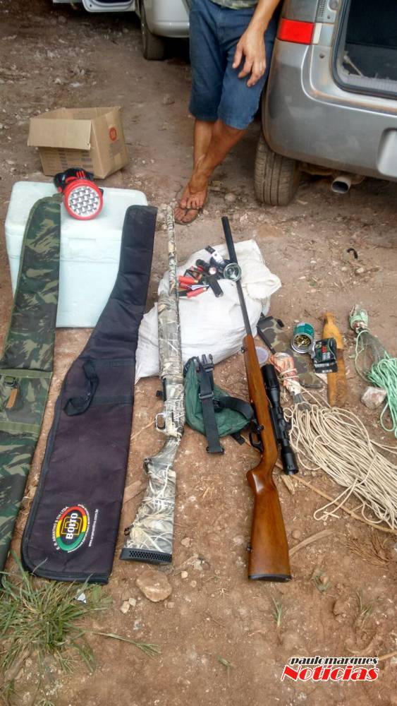 Polícia Ambiental prende caçadores com armas em Lagoa Vermelha - foto 3