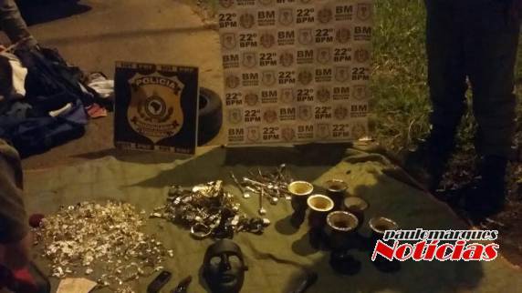 PRF prende em Lajeado quadrilha
que assaltou relojoaria em Roque Gonzalez - foto 4