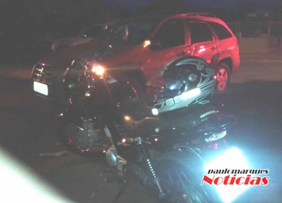 Acidente entre caminhoneta e motocicleta deixa um jovem 

ferido em Três de Maio - foto 5