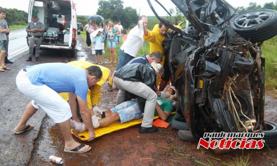 Grave acidente deixa três jovens feridos na BR 472 em Três de
Maio; VEJA VÍDEO - foto 7