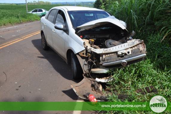 Colisão entre caminhão e automóvel na RSC-472 em Tenente
Portela - foto 2