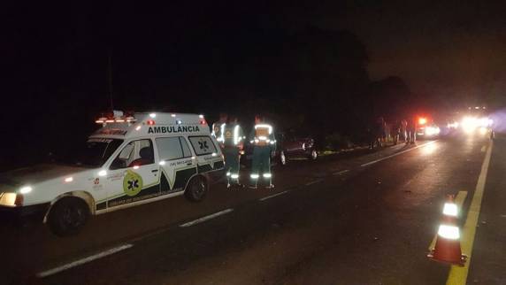 Colisão frontal envolve dois veículos na BR
386 - foto 4