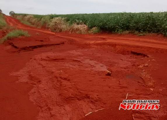 Estrada vicinal não é nivelada a mais de seis anos