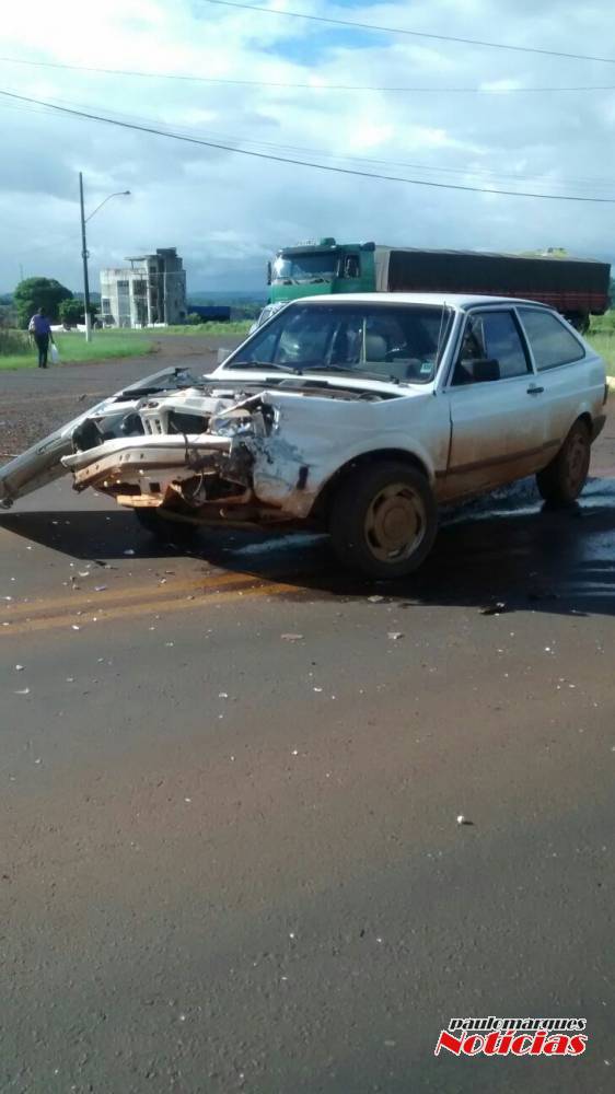 Acidente com danos materiais na BR 285 em Ijuí - foto 3