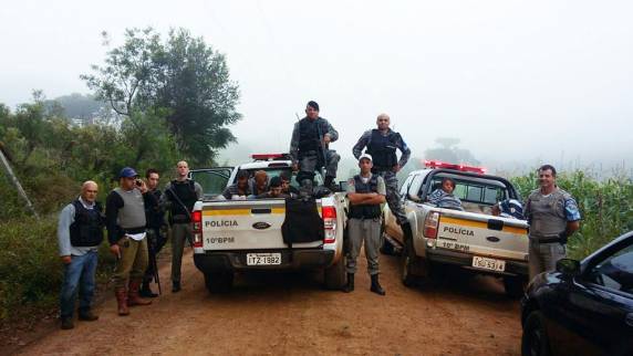 Cerco Policial dura mais de 10h e acaba com quadrilha presa em Lagoa Vermelha - foto 5