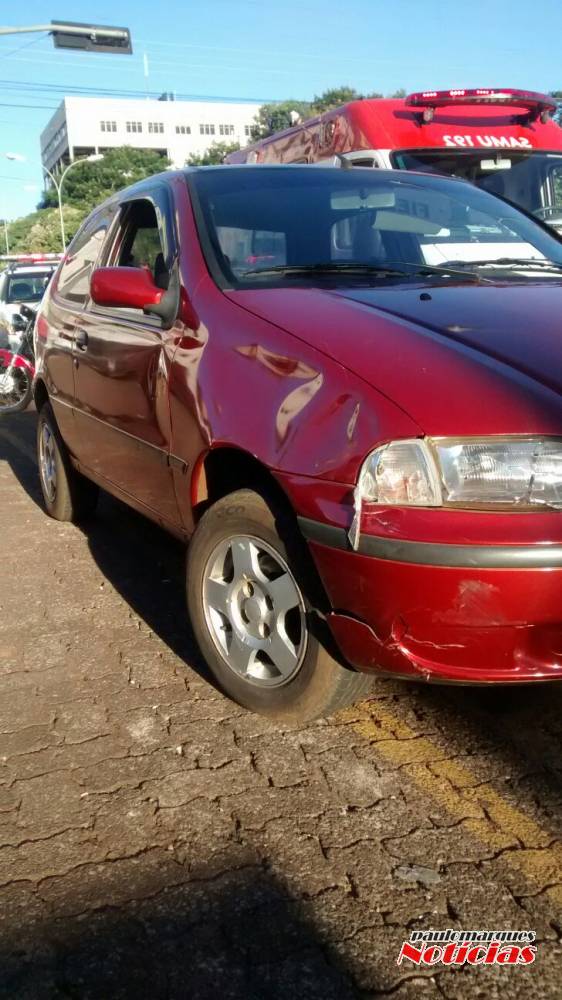 Mulher fica ferida em uma colisão no centro de Ijuí - foto 2