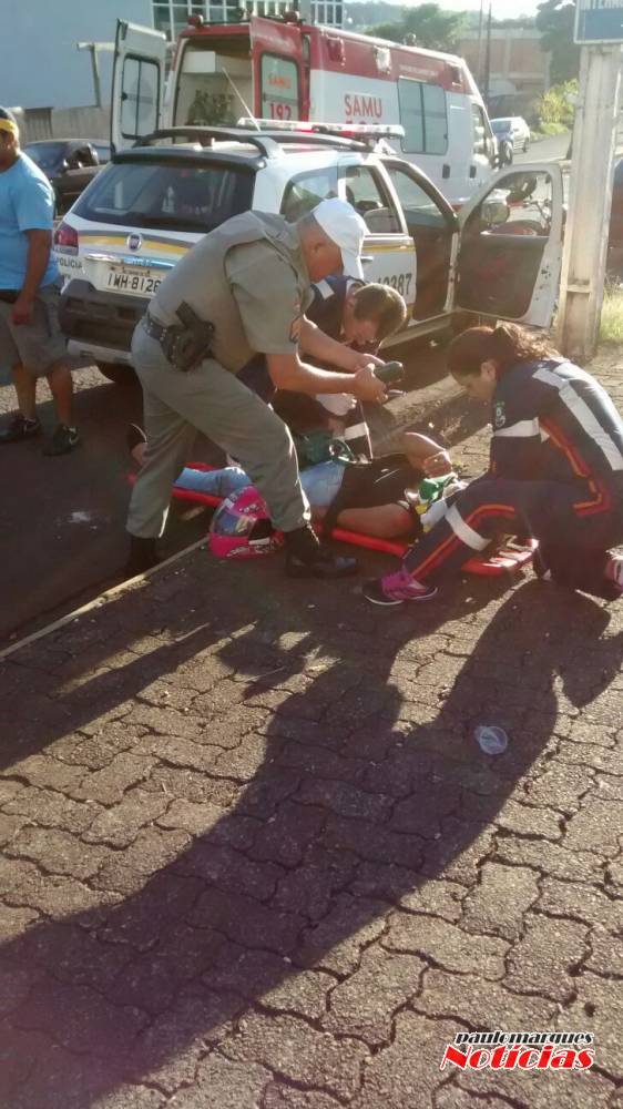 Mulher fica ferida em uma colisão no centro de Ijuí - foto 5