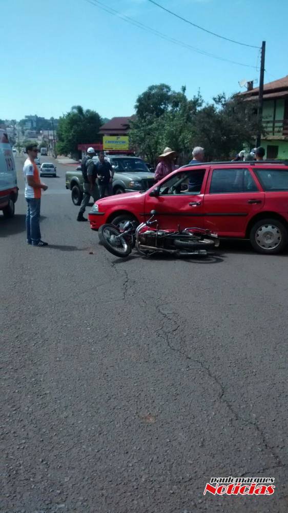 Dois feridos em uma colisão no centro de Ijuí - foto 2