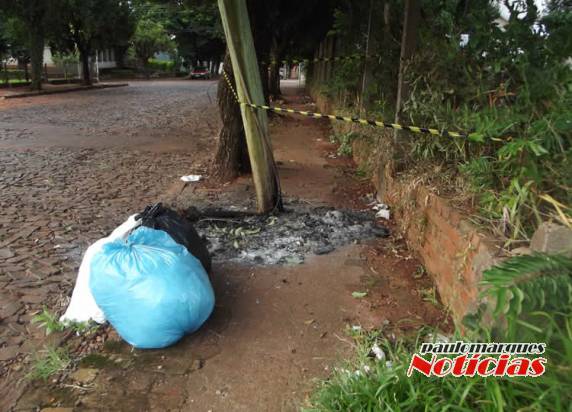 Bombeiros combatem incêndios provocados por atos de vandalismo em Três de Maio - foto 4