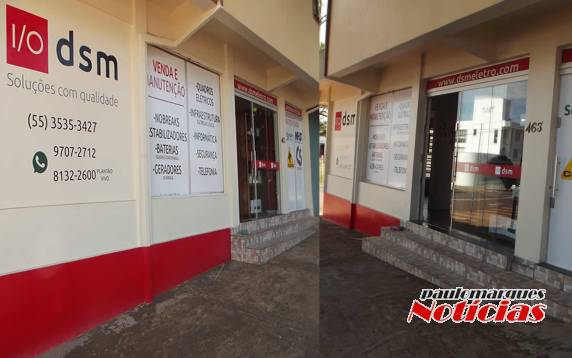 O Daniel e a Marilei recebem os clientes em local mais amplo e confortável