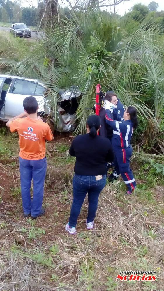 Motorista fica ferido depois de uma saída de pista na ERS 342 em Ijuí - foto 5