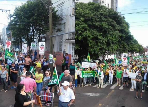 Manifestações contra e a favor do governo Dilma estão marcadas para este domingo em Porto Alegre