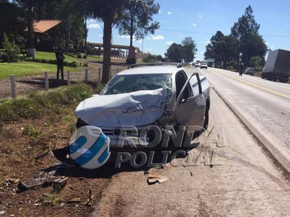Uma pessoa morre e outras três ficam feridas em grave acidente na 282 - foto 2
