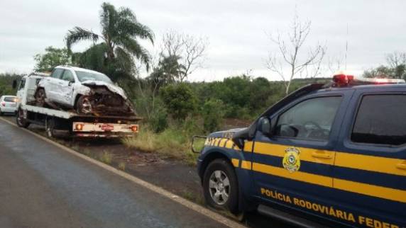 Acidente aconteceu neste domingo em São Borja