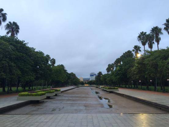 Na Fronteira Oeste, Campanha e Zona Sul, a chuva para durante a tarde e a sensação de frio aparece