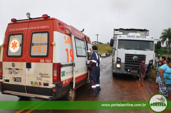 Colisão entre automóvel e caminhão resulta em dois feridos
na RS 330 em Redentora - foto 2
