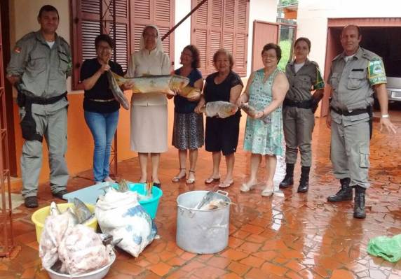 Policia Ambiental realiza apreensão de peixes na região das missões - foto 5