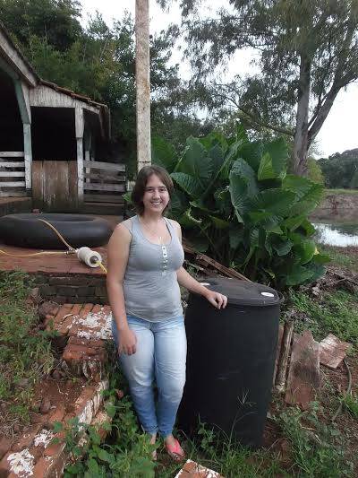 Egressa de Engenharia de Produção implanta biodigestor em propriedade da família - foto 2