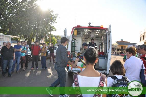 Pedestre 

é atropelado no centro de Tenente Portela - foto 3
