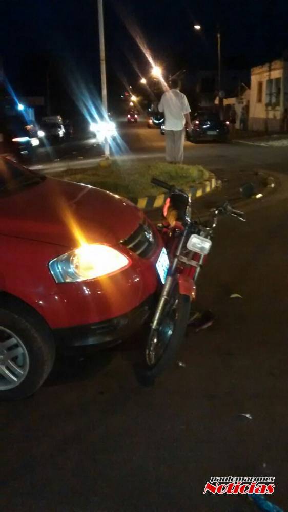 Homem fica ferido depois de uma colisão entre motocicleta e automóvel em Ijuí - foto 3
