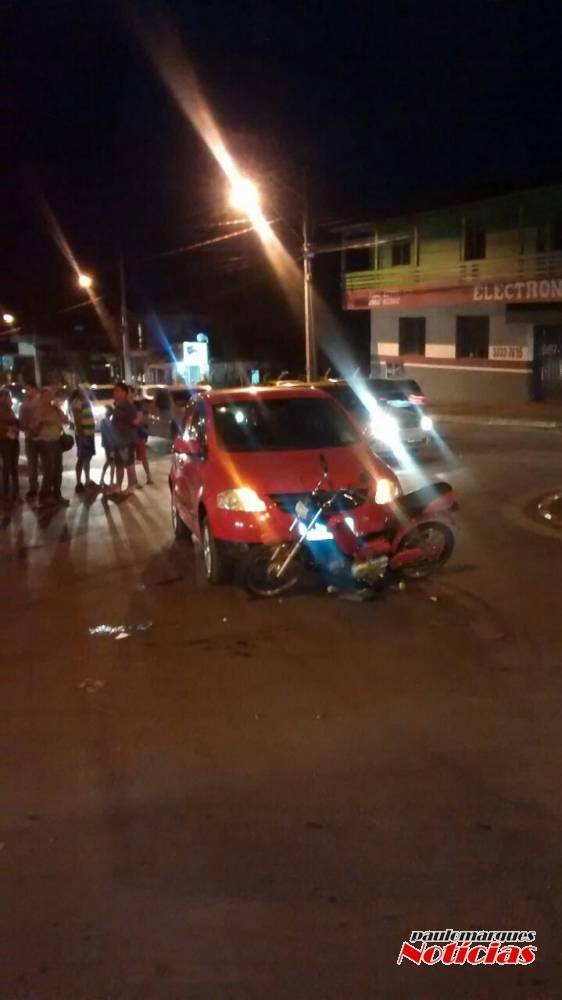 Homem fica ferido depois de uma colisão entre motocicleta e automóvel em Ijuí - foto 2