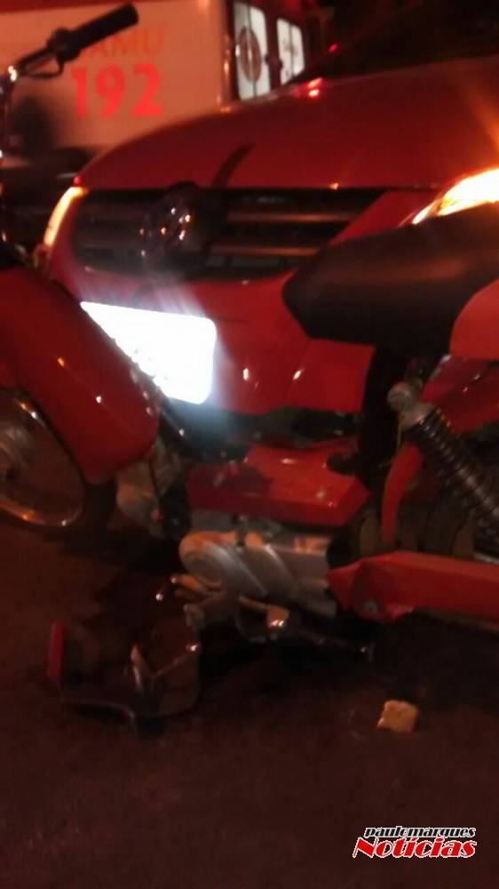 Homem fica ferido depois de uma colisão entre motocicleta e automóvel em Ijuí - foto 4