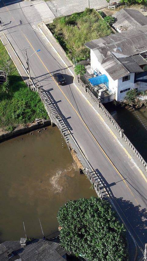 Ponte é interditada no bairro Centro, em Itapema-SC - foto 4