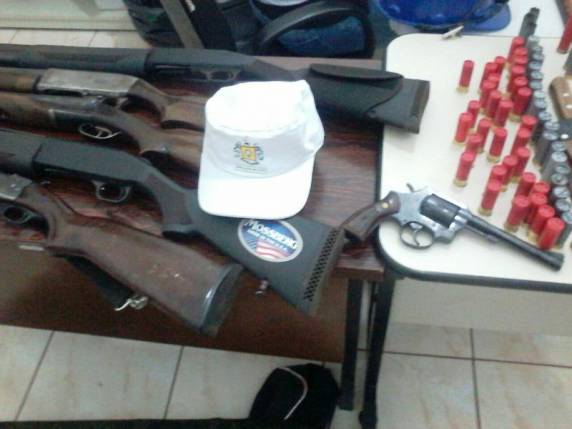 Sete pessoas são presas por caça ilegal e porte de arma - foto 4