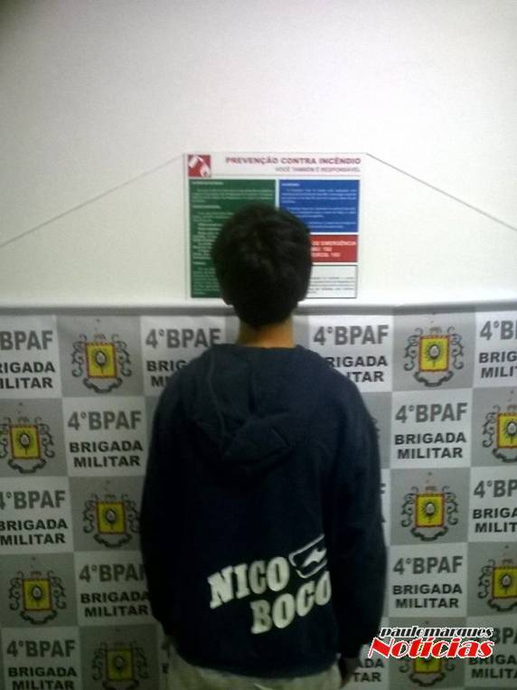 Quatro menores são apreendidos depois de furto e roubo em Santa Rosa - foto 5