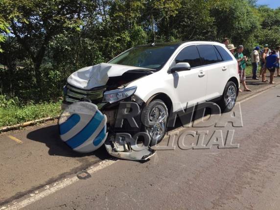 Mulher morre em grave acidente na BR-158 em Caibi-SC - foto 2