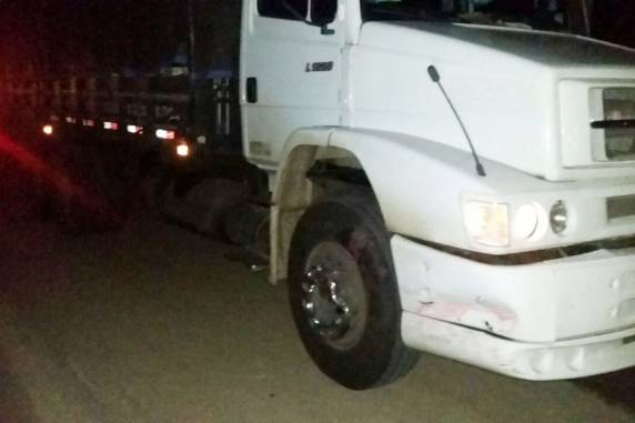 Acidente foi registrado por volta 

da 1h40min desta segunda-feira, 04, no km 246,2 da rodovia