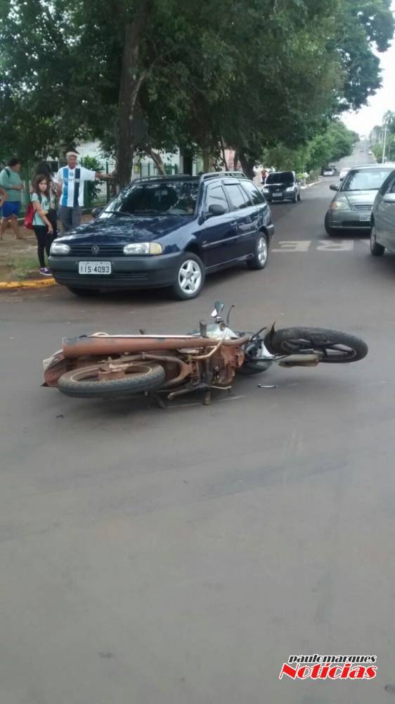 Acidente em Ijuí deixa motociclista ferido; VEJA VÍDEO - foto 2