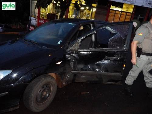 Colisão ocorreu em frente ao Restaurante Big