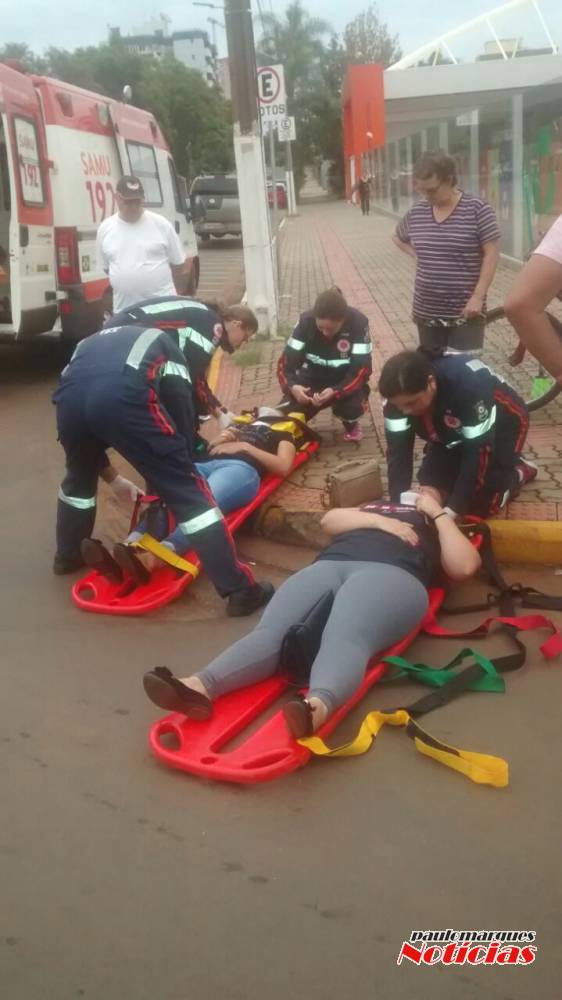 Duas mulheres ficaram feridas em acidente no 

centro de Ijuí; VEJA VÍDEO - foto 4