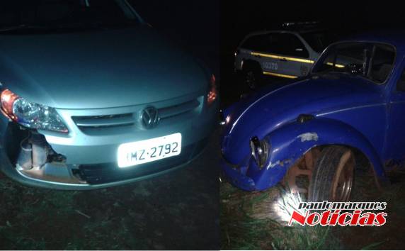 Homem dirigia um Fusca que cortou a frente de outro veículo