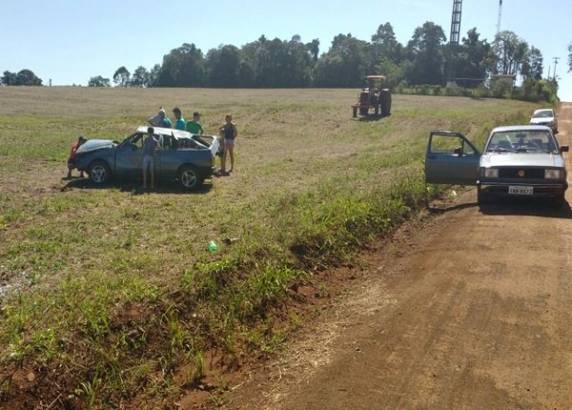 Acidente no interior de Guarani das Missões deixa condutor ferido - foto 2