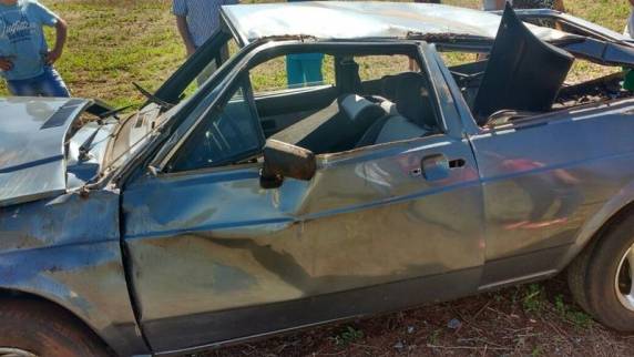 Acidente no interior de Guarani das Missões deixa condutor ferido - foto 3