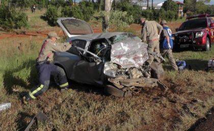 Veículo com placas de
Itapema se envolve em acidente no Paraná, e três ocupantes que estavam no Corsa perdem a vida - foto 2