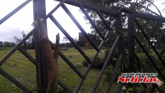 Forte temporal provoca destruição em São Miguel das Missões; VEJA VÍDEO - foto 3