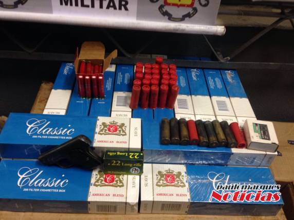 Polícia prende homem com armas, munições e cigarros em Porto Lucena - foto 3