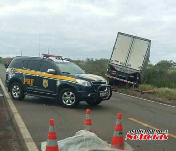 Motorista morre ao bater veículo com velocimetro parado em 210km/h na BR 158 em Pejuçara - foto 3