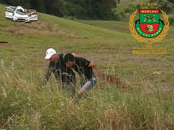 Policias Militares do 7º BPM prendem autor de duplo homicídio em Tenente Portela - foto 2