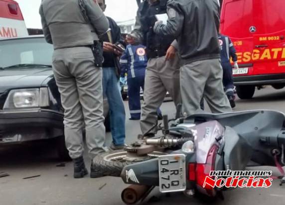 Veículo corta a frente de BIz uma jovem fica ferida no centro de Ijuí - foto 2