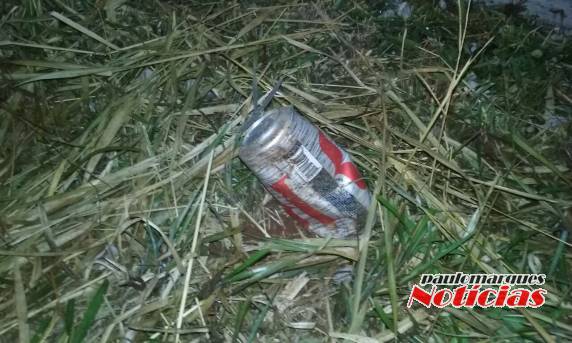 Veículo com placas de Três de Maio destrói lombada 

eletrônica em Santa Rosa - foto 7