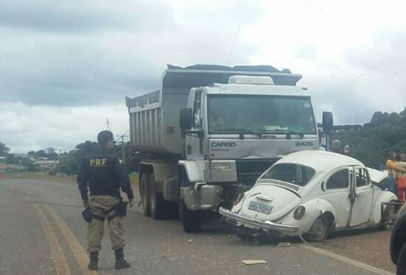 Acidente ocorreu no km 199 da BR-285, no perímetro urbano do município