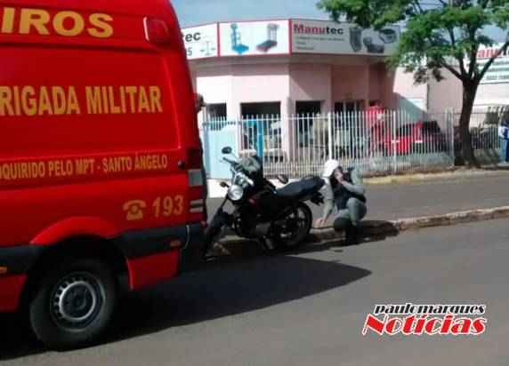 Segundo informações o piloto da motocicleta 

teve ferimentos graves