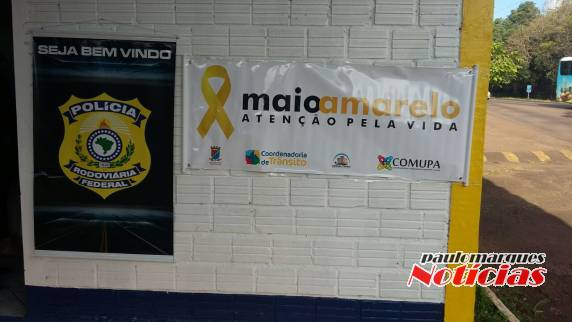 PRF realiza ações 

educativas durante Operação Maio Amarelo - foto 3